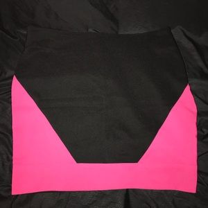 Black and Pink Dots Skirt